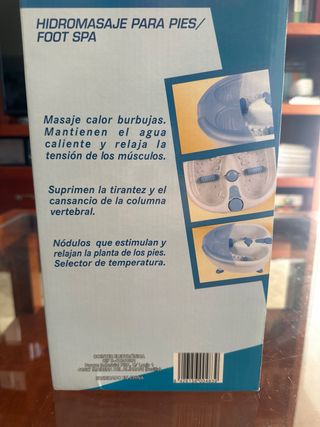 Hidromasaje para pies. Foot Spa