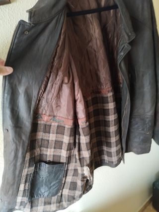Chaquetón piel hombre