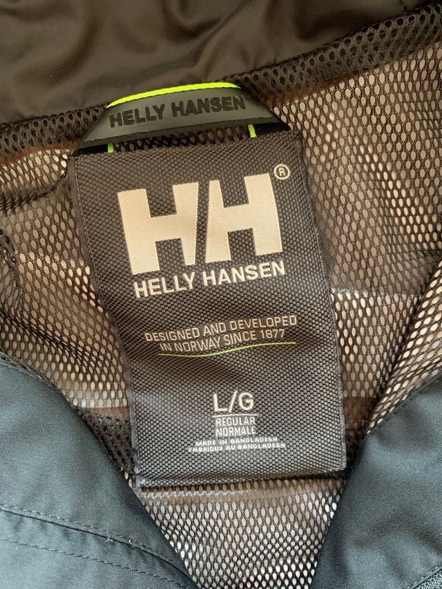 Chaqueta Helly Hansen Waterproof Negra (T. L)