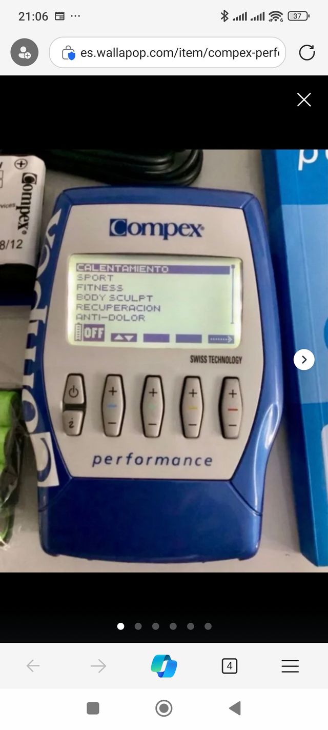 COMPEX PERFORMANCE COMO NUEVO