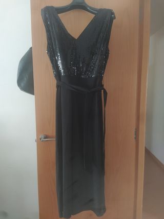 Vestido negror de fiesta