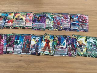 PACK 50 CARTAS FOIL DRAGON BALL SUPER CARD GAME
