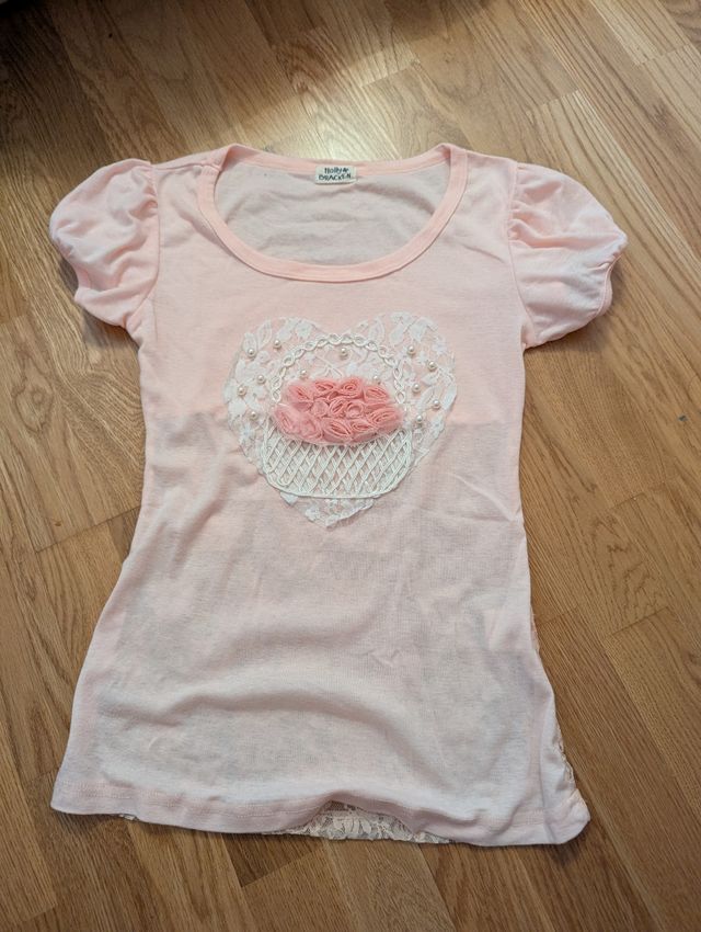 Camiseta Molly Bracken Rosa palo TU