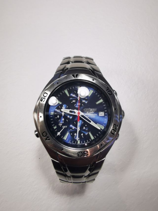 Citizen Alarm Chronografo WR 100