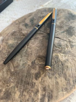 Pluma y boligrafor Montblanc