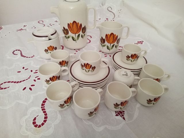 Serviço café " Sado internacional " Vintage