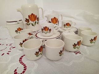 Serviço café " Sado internacional " Vintage