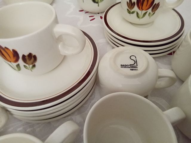 Serviço café " Sado internacional " Vintage