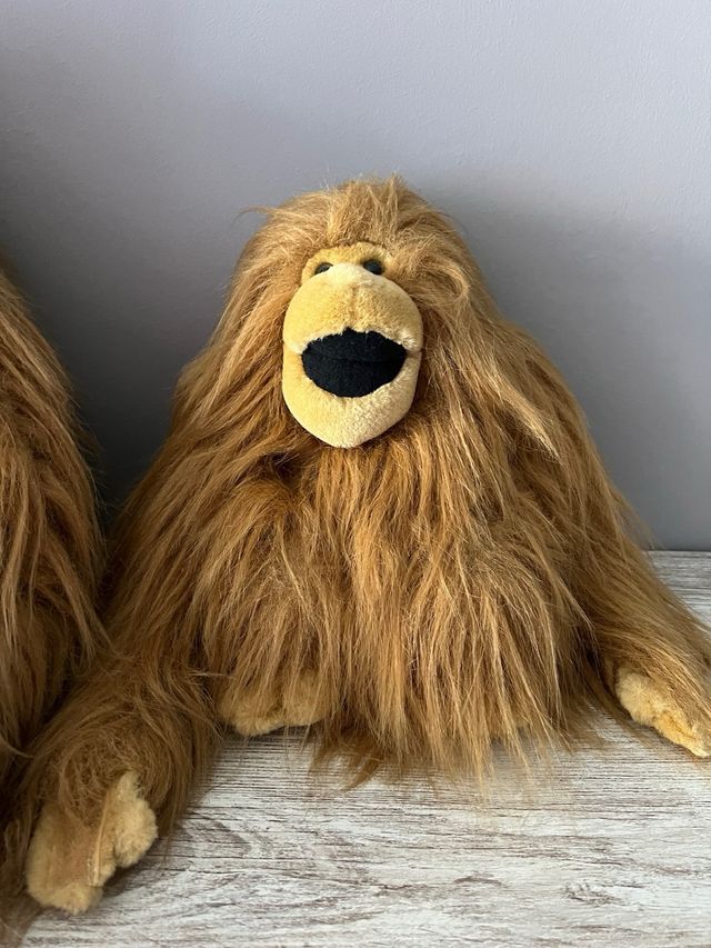 Peluches vintage años 90 de 35 y 25cm.