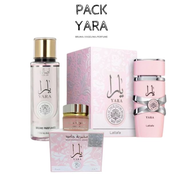 PACK YARA BRUMA+VASELINA+PERFUME