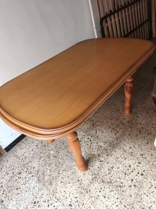 Mesa extensible madera