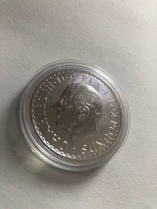 Moneda una onza de plata, Britannia (Reino Unido)