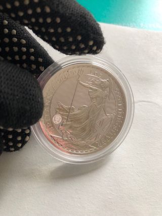 Moneda una onza de plata, Britannia (Reino Unido)