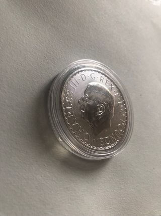 Moneda una onza de plata, Britannia (Reino Unido)
