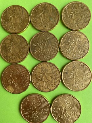 20 centimos de euro Francia