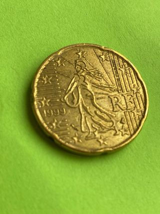 20 centimos de euro Francia