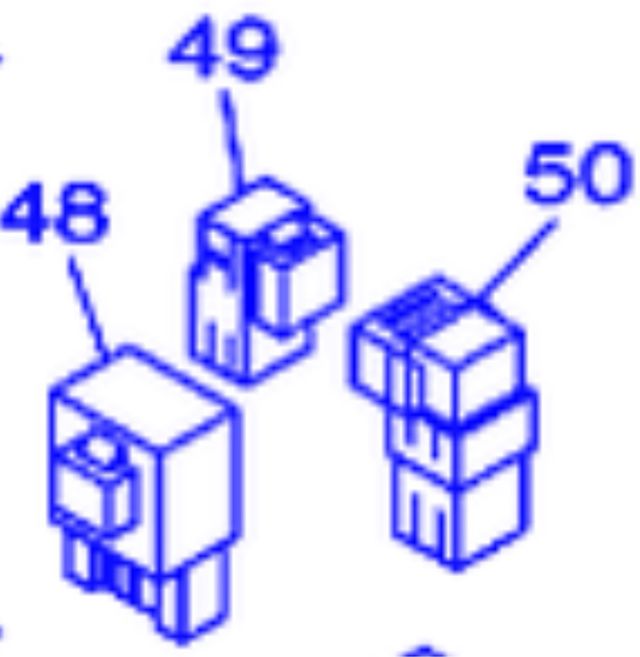 Relé electrico Yamaha 