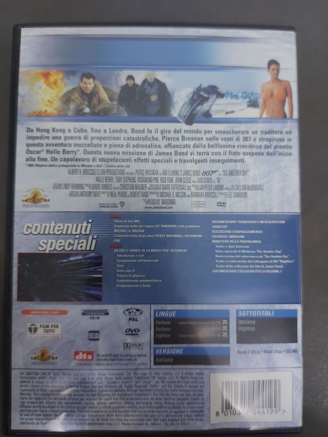 DVD "007 la morte può attendere"