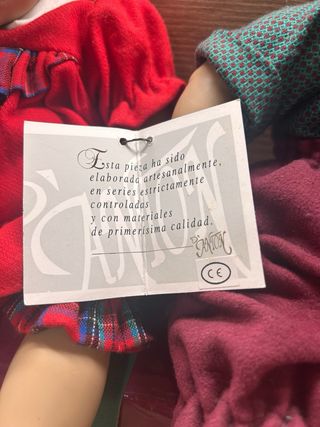 Coppia di bambole D'Anton Jos in scatola originale