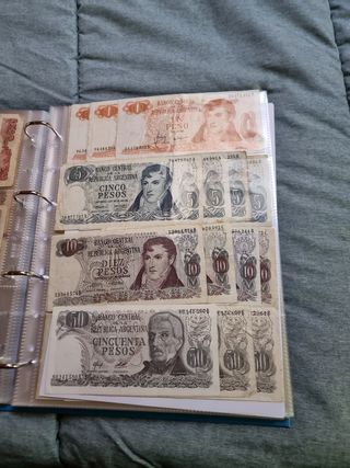 1 5 10 50 pesos ley argentina