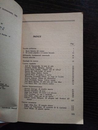 Antología del cuento literario