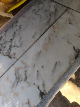 Piezas estantes marmol