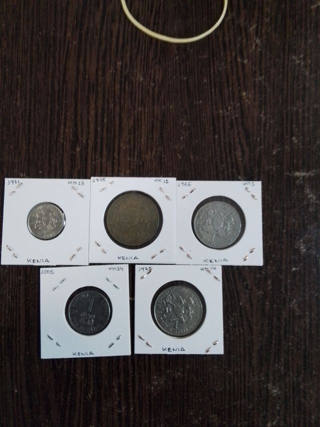 Monedas de Kenya