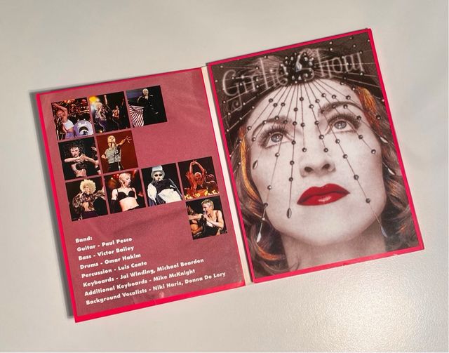 Madonna Dvd The Girlie Show in Japan