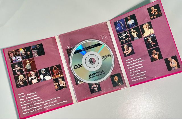 Madonna Dvd The Girlie Show in Japan