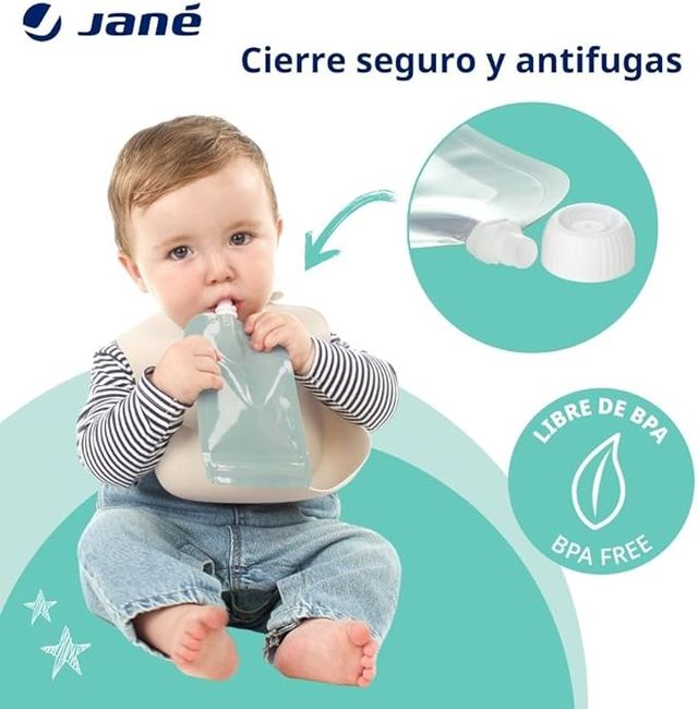 Marca Jané - Bolsas reutilizables (12 en total)