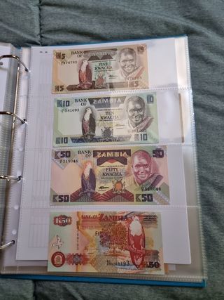 5 10 50 kwacha zambia