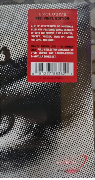 Vinilo Madonna Edición Exclusiva 2Lp Rojos