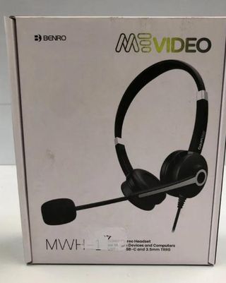 Auriculares diadema USB, con adaptador USB C