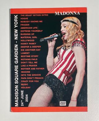 Madonna Dvd Reinvention Tour