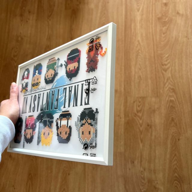 Cuadro Final Fantasy VII Hama Beads