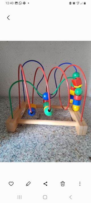 Juego madera