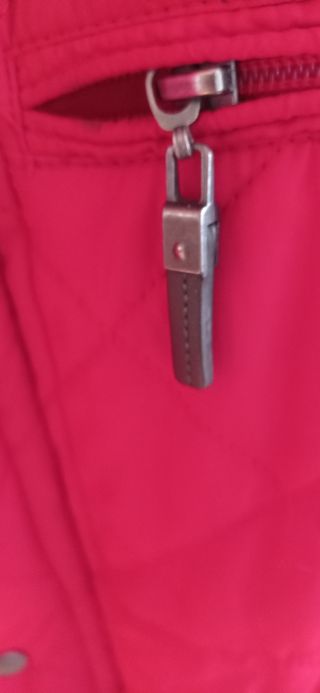 Parka roja talla XXL Pedro del Hierro