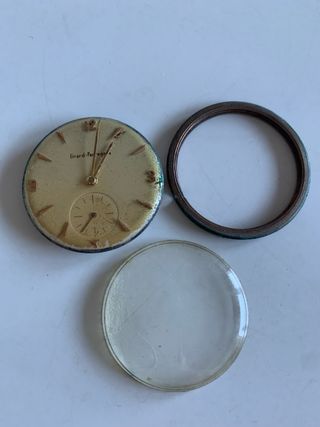Maquinaria e interior caja reloj Girard Perregaux
