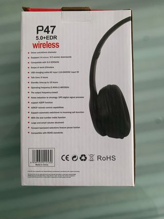 AURICULARES INALAMBRICOS DE DIADEMA PLEGABLES