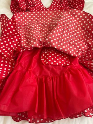 Vestido de Sevillanas original talla 26 niña