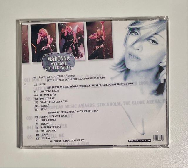 Madonna Pack 4 Cd’s