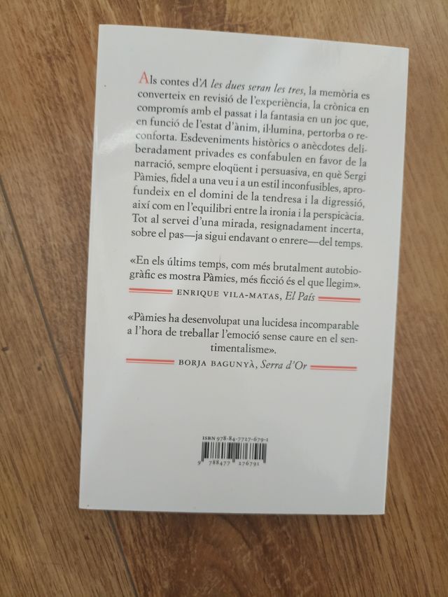 Llibre A les dues seran las tres S Pamie