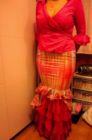 Traje de flamenca
