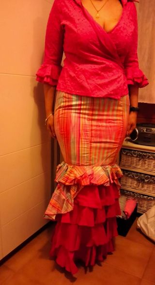 Traje de flamenca