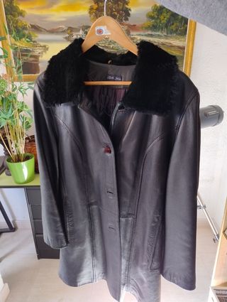 Chaqueta de piel natural