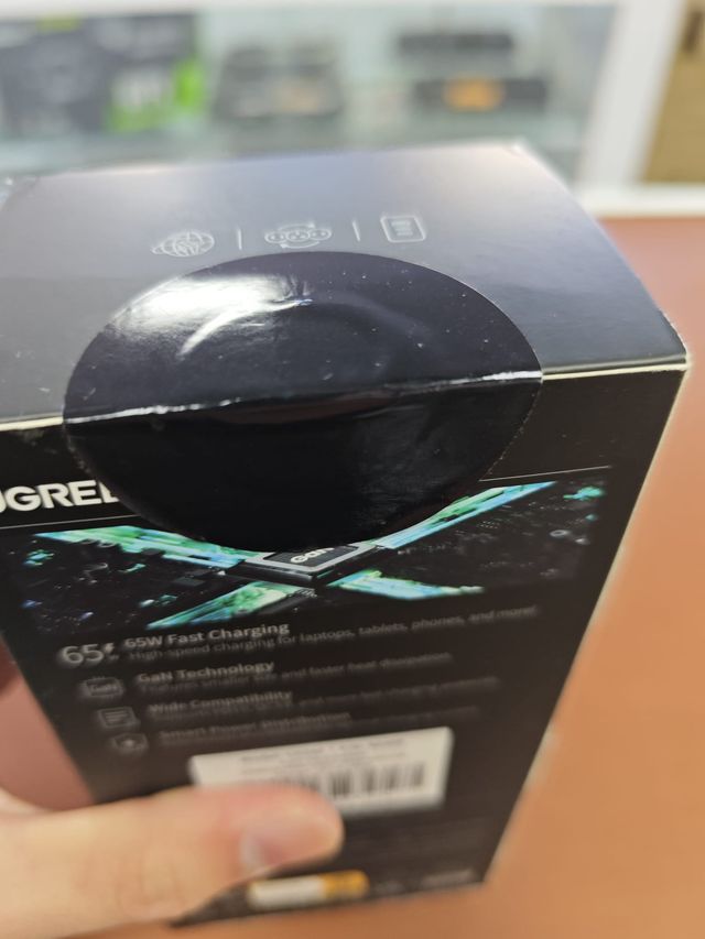 UGREEN Nexode 65W USB C GAN Tech 3 Puertos #J07CJ1