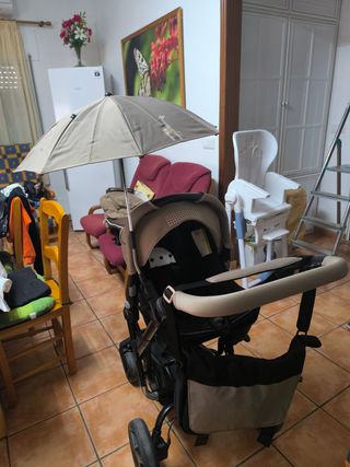 Carro JANE Capazo, cuco y silleta