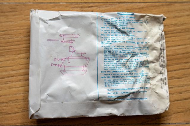 Sobres variados Monta-Man cerrados