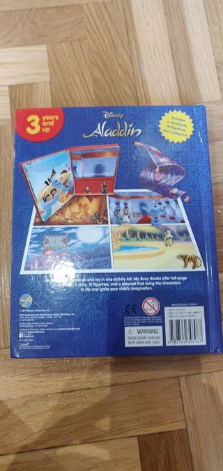 Disney Aladdin My Busy Book -10 Figurines