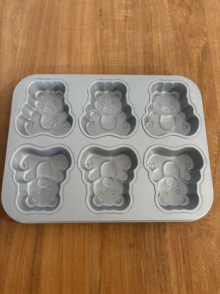 Molde bizcochos osos